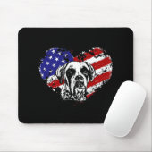 Boxer hart muismat (Met muis)