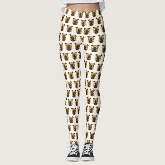 Boxer Head-Leggings Leggings (Voorkant)