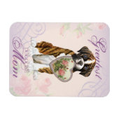 Boxer Heart Mam Magneet (Horizontaal)