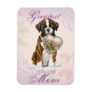 Boxer Heart Mam Magneet