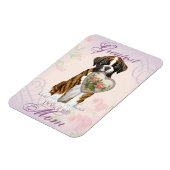 Boxer Heart Mam Magneet (Linkerzijde)