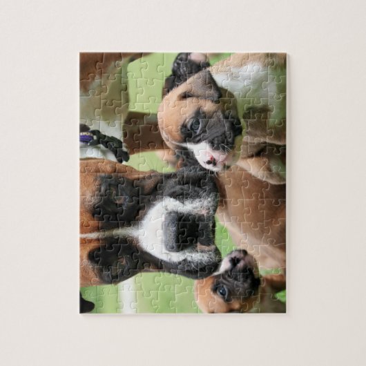 Boxer - Helikopter mam Legpuzzel (Verticaal)