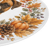 Boxer Herfstkrans Snijplank (Hoek)