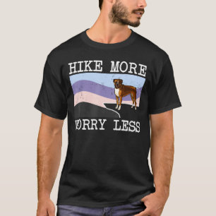 Boxer Hike Meer zorgen over minder grafische wande T-shirt