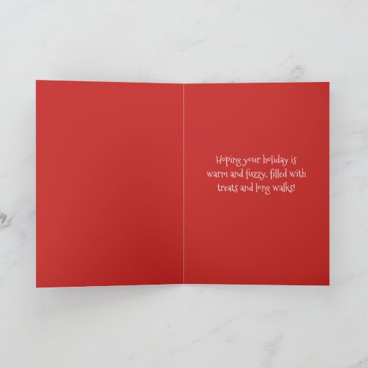  Boxer Holiday Kaart (Binnen)