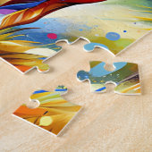 Boxer Hond Acryl Art Print Hondenliefhebber Gift Legpuzzel (Zijkant)