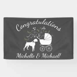 Boxer Hond Baby shower Puppy Spandoek