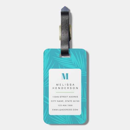 Boxer Hond Bagage Labels (Achterkant verticaal)