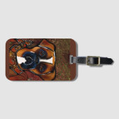 Boxer Hond Bagagelabel (Voorkant (horizontaal))