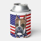 Boxer Hond Blikjeskoeler (Blikje Voorkant)