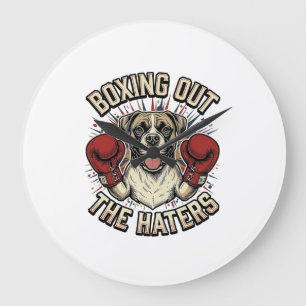 Boxer Hond Bokst Uit De Haters Funny T-Shirt Desi Grote Klok