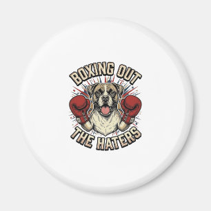 Boxer Hond Bokst Uit De Haters Funny T-Shirt Desi Magneet