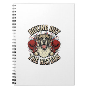 Boxer Hond Bokst Uit De Haters Grappige T-Shirt De Notitieboek