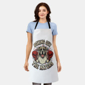 Boxer Hond Bokst Uit De Haters Grappige T-Shirt De Schort (Gedragen)