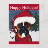 Boxer Hond Briefkaart (Voorkant)