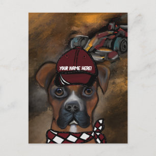 Boxer Hond Briefkaart