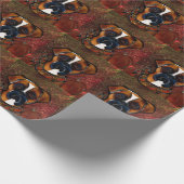 Boxer Hond Cadeaupapier (Hoek)