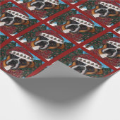 Boxer Hond Cadeaupapier (Hoek)
