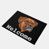 Boxer Hond Deurmat (Schuin)