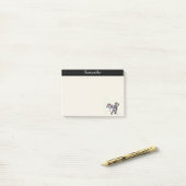 Boxer-hond gepersonaliseerd artikel post-it® notes (Op bureau)