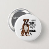 Boxer Hond geschenken Ronde Button 5,7 Cm (Voorkant /achterkant)