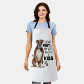 Boxer Hond geschenken Schort (Gedragen)