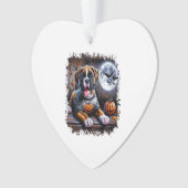 Boxer Hond Halloween Ornament (voorkant)