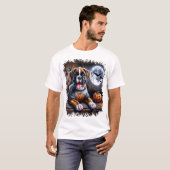 Boxer Hond Halloween T-shirt (Voorkant volledig)