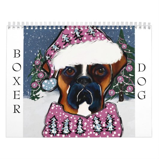 Boxer Hond Kalender (Hoes)
