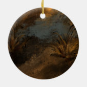 Boxer Hond Keramisch Ornament (Achterkant)