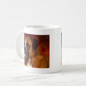 Boxer-hond Koffiemok (Voorkant links)