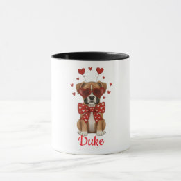 Boxer hond koffiemok Valentijnsdag 2026 Mok