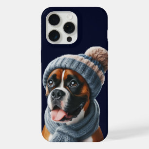 Boxer Hond Koude Neuzen, Warme Knuffels iPhone 15 Pro Max Case