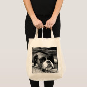 Boxer hond op vensterbank GTCNM Tote Bag (Voorkant (product))