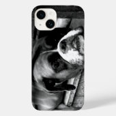 Boxer hond op vensterbank iphcnm Case-Mate iPhone case (Achterkant)