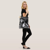 Boxer hond op vensterbank stcna tote bag (Op model)