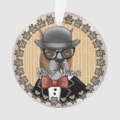 Boxer Hond Ornament (voorkant)