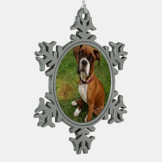 BOXER HOND ornament (Links)