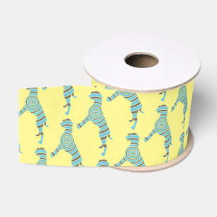 Boxer hond Patroon Grosgrain Lint