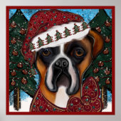 Boxer Hond Poster (Voorkant)