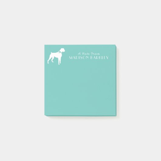 Boxer Hond Puppy Post-it® Notes (Voorkant)