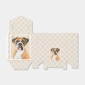 Boxer Hond Schilderen Onbijgesneden Originele Dier Bedankdoosjes (Uitgevouwen)
