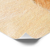 Boxer Hond Schilderen Onbijgesneden Originele Dier Perfect Poster (Hoek)