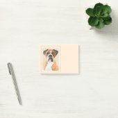 Boxer Hond Schilderen Onbijgesneden Originele Dier Post-it® Notes (Kantoor)