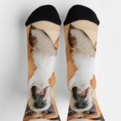 Boxer Hond Schilderen Onbijgesneden Originele Dier Sokken (Top)