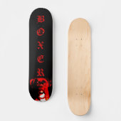 Boxer hond skateboard (Voorkant)