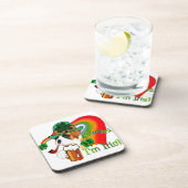 Boxer Hond St Patrick's Day Bier Onderzetter (Rechterzijde)
