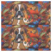 Boxer Hond Stof (Close Up)