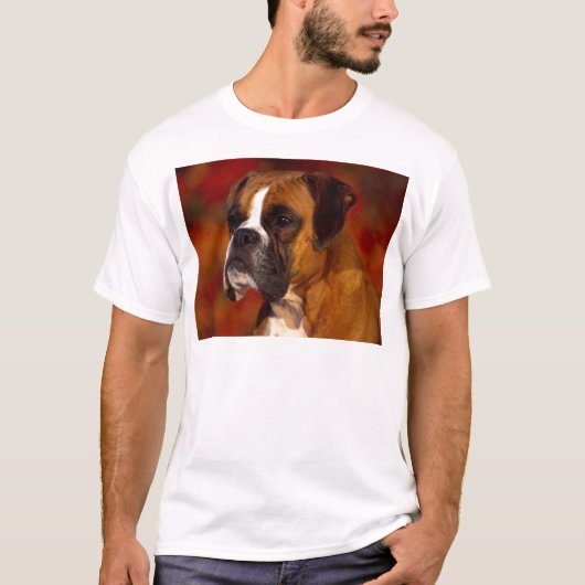 Boxer-hond T-shirt (Voorkant)