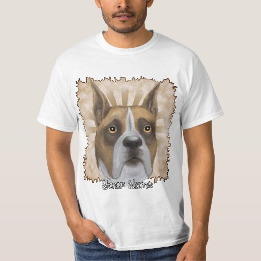 Boxer Hond T-shirt (Voorkant)